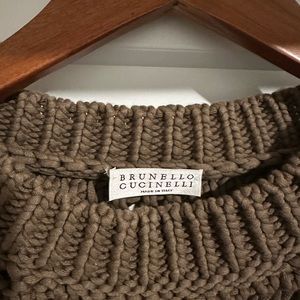 Brunello Cucinelli Brown Sweater